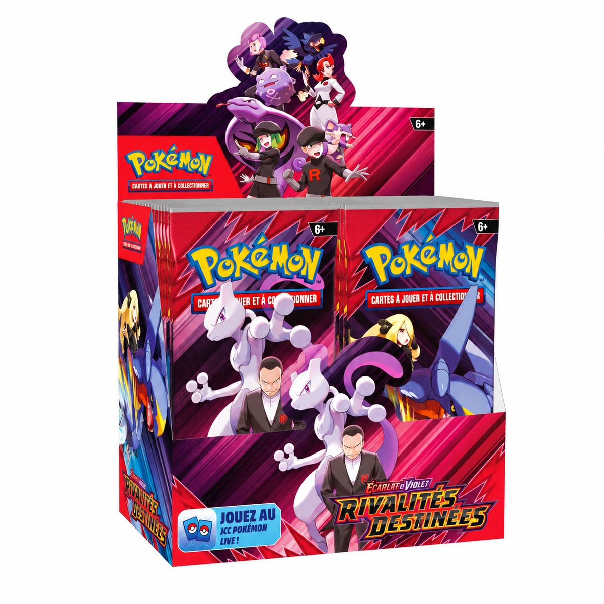 Display Pokémon Écarlate et Violet — Rivalités Destinées (36 boosters)