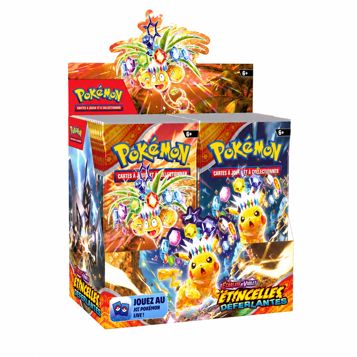 Display Pokémon Écarlate et Violet — Étincelles Déferlantes (36 boosters)