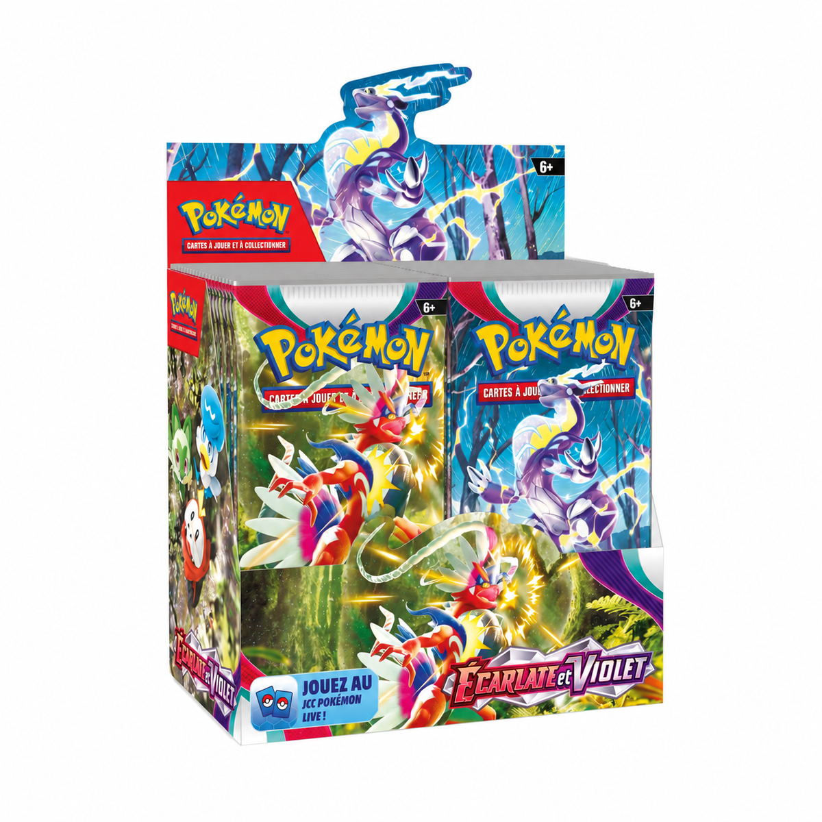 Display Pokémon Écarlate et Violet (36 boosters)