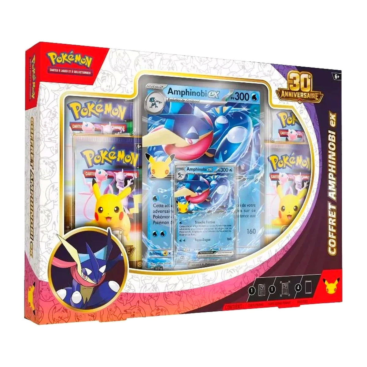 Pokémon - Coffret 30ᵉ Anniversaire ME05.5 : Amphinobi Ex